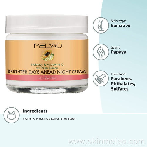 Firming Reduce Melanin Whitening Day Ahead Night Cream